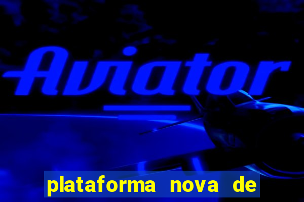 plataforma nova de jogos online